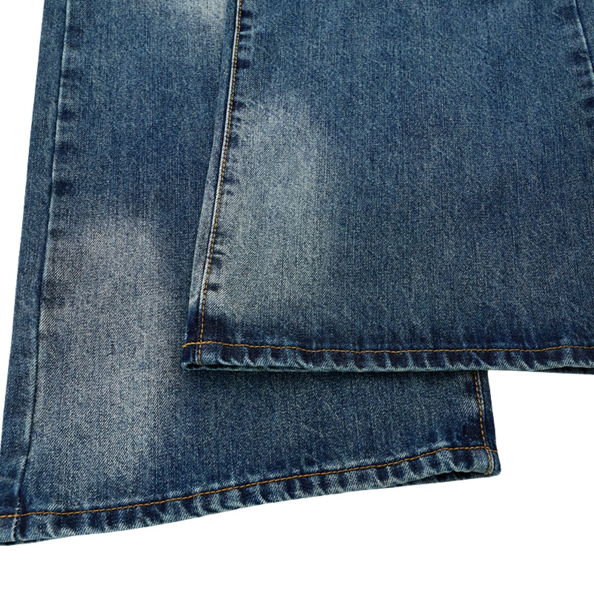 Vintage Washed Wide Leg Jeans