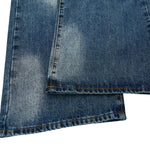Vintage Washed Wide Leg Jeans