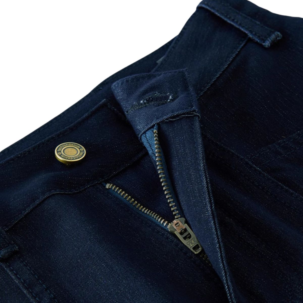 Women's Stretch A-Line Denim MidiSkirt