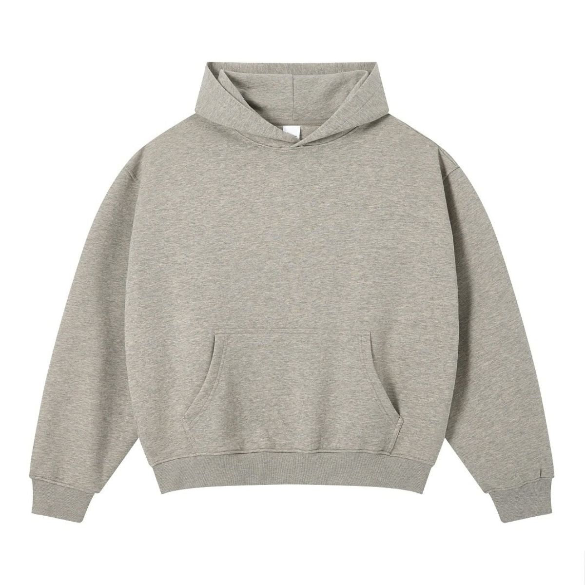Quiet Luxury Melange Drop Shoulder Oversized Hoodie