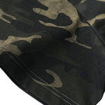 Camiseta destructiva de peso pesado con borde crudo de 10 oz