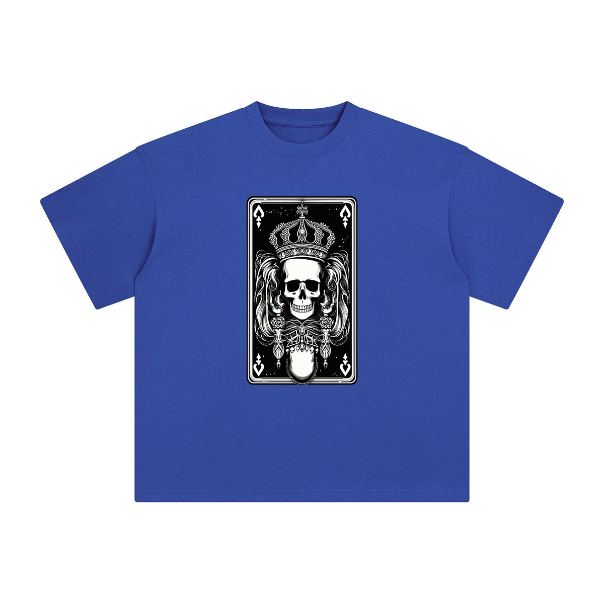 Mystery Skeleton Tarot Card Graphic Tee-INNBLAC Fashion Apparel