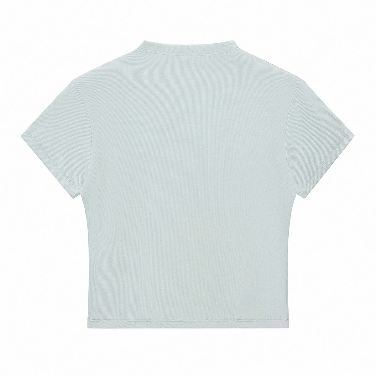 Minimal Textured Knit Fit T-Shirt