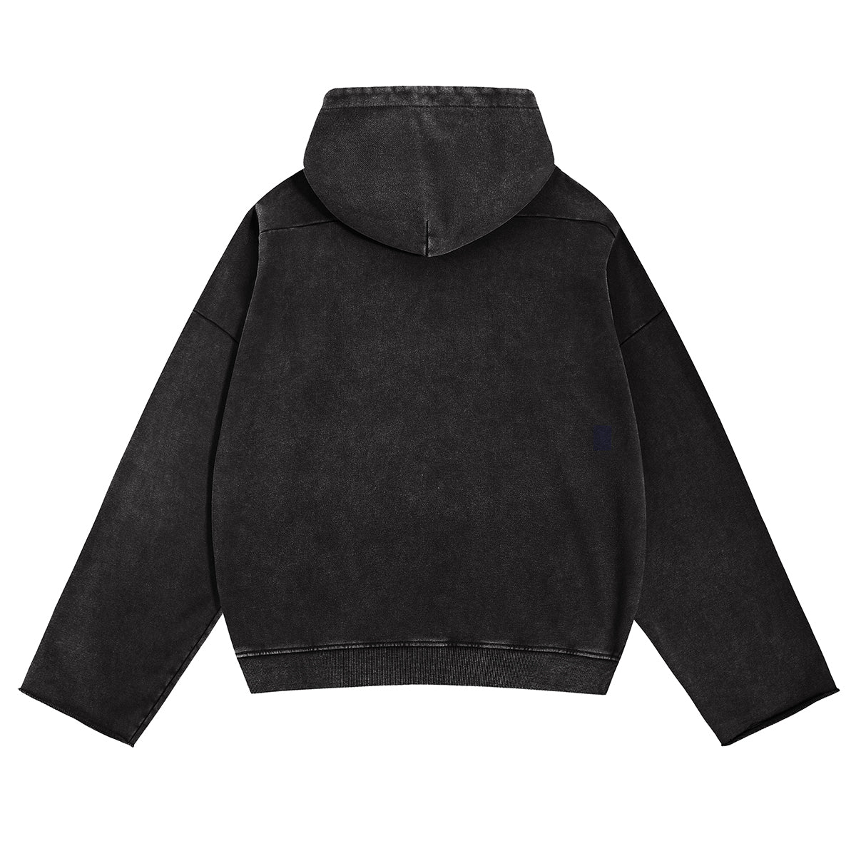 Washed Oversized Kangaroo Pocket Hoodie