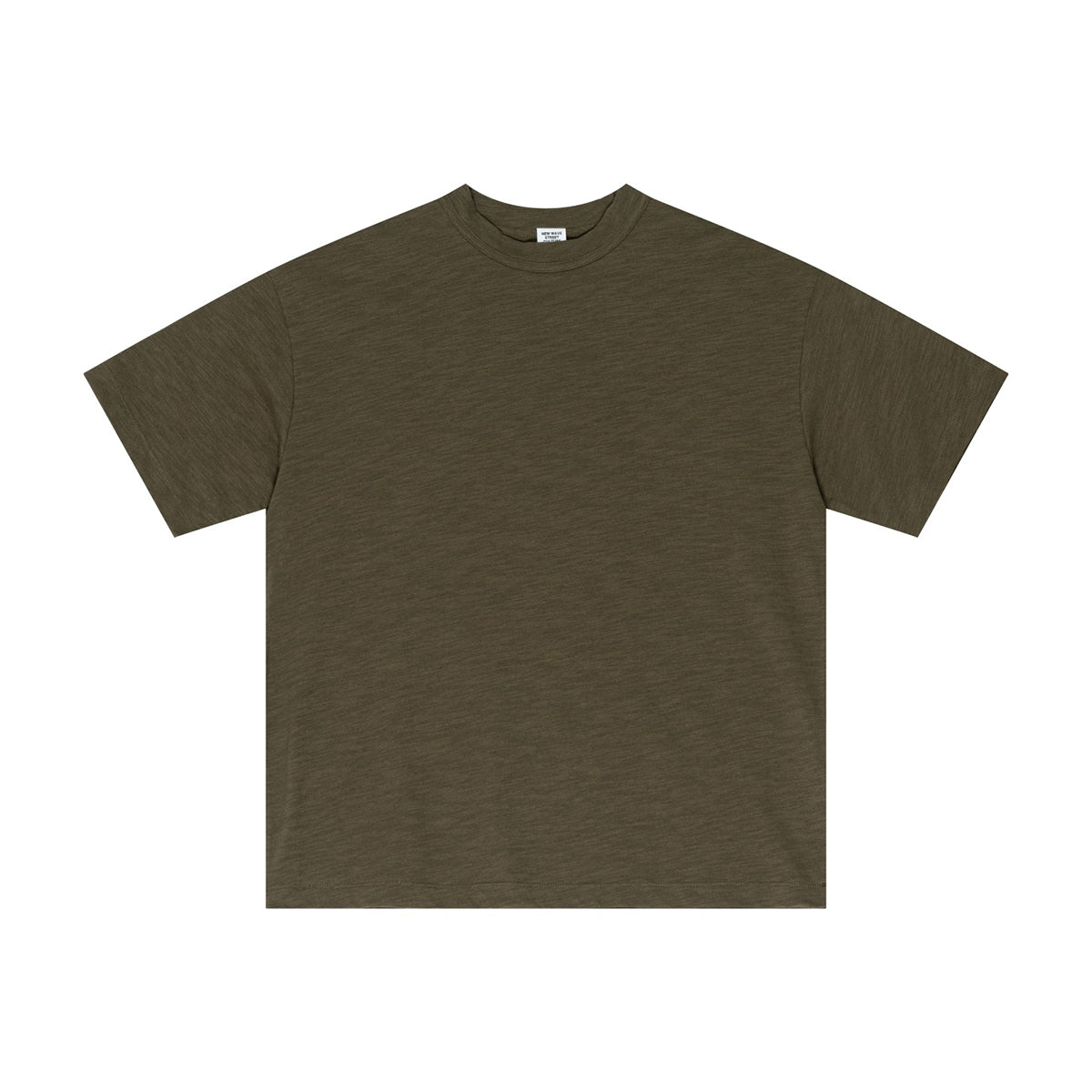 Solid Color Baggy Cotton T Shirt 5.7oz