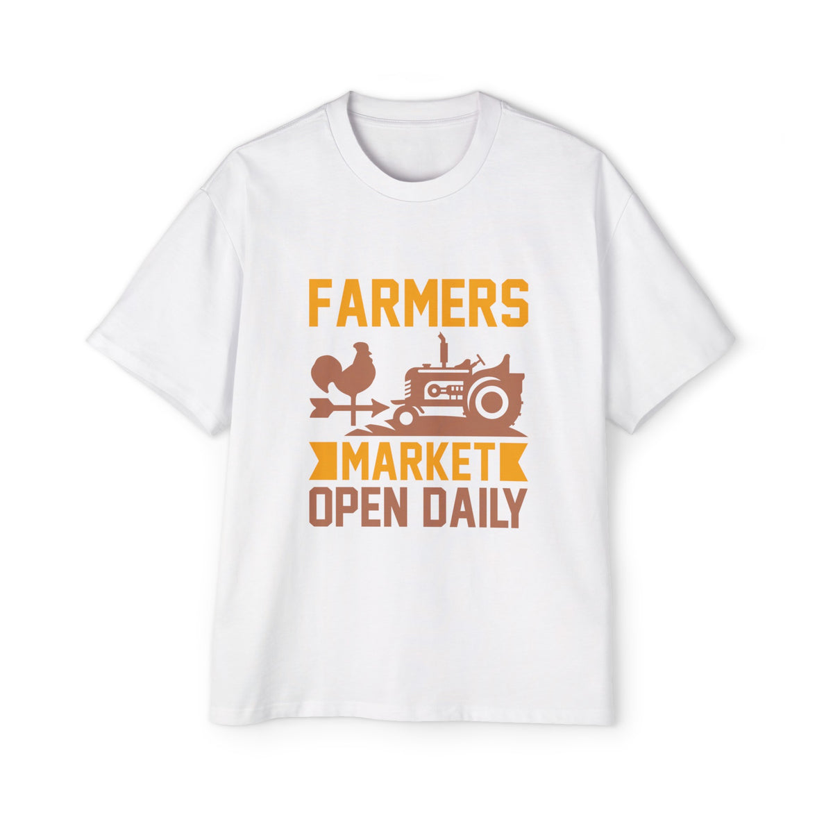 Farmers Market Open Daily Graphic Tee-INNBLAC Fashion Apparel