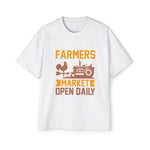 Farmers Market Open Daily Graphic Tee-INNBLAC Fashion Apparel