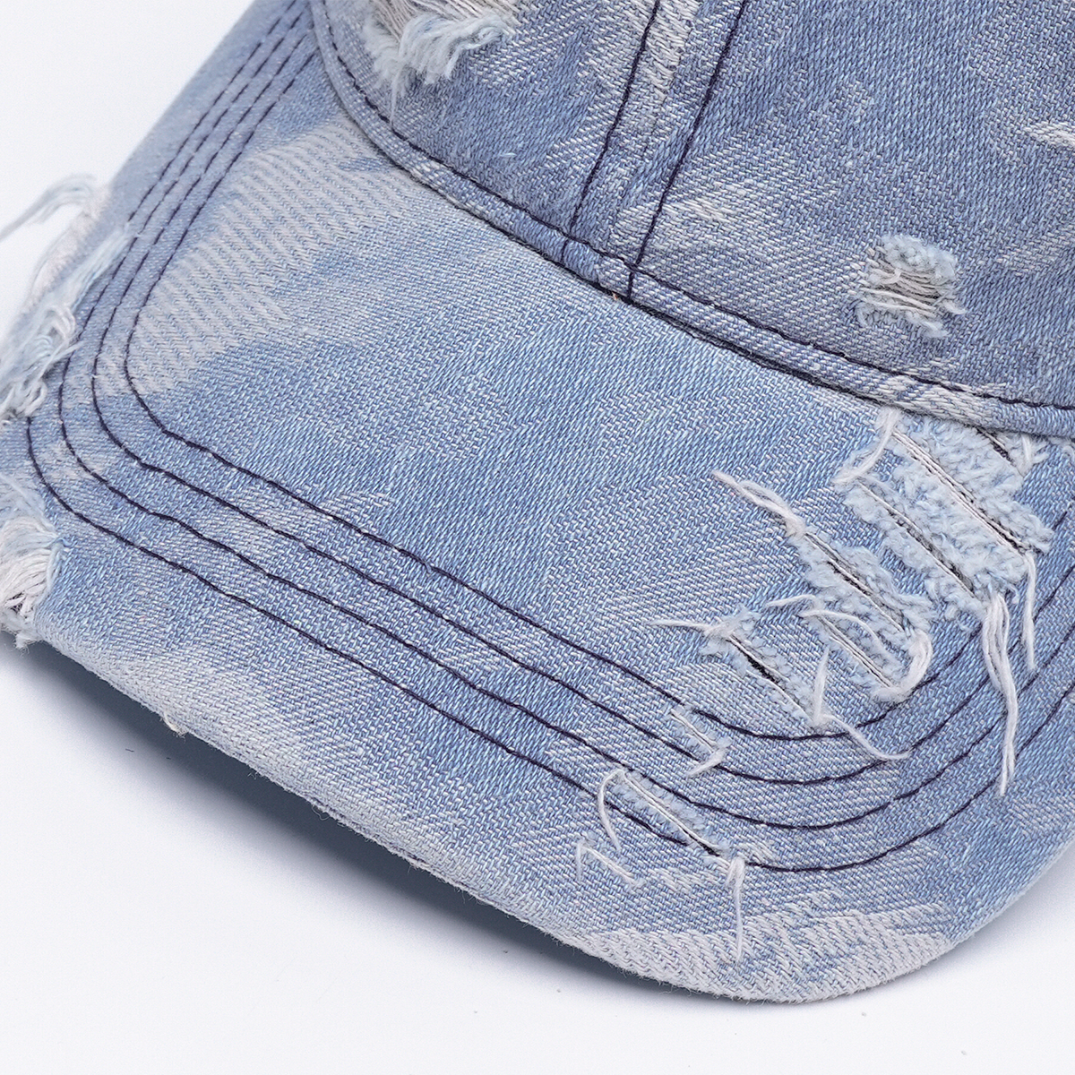 Vintage-Washed Distressed Cap