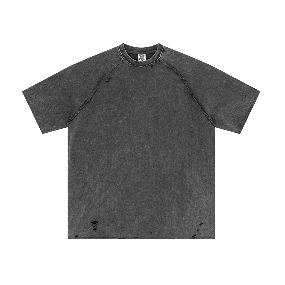 Heavyweight Raw Edge Destructive Tee 10oz