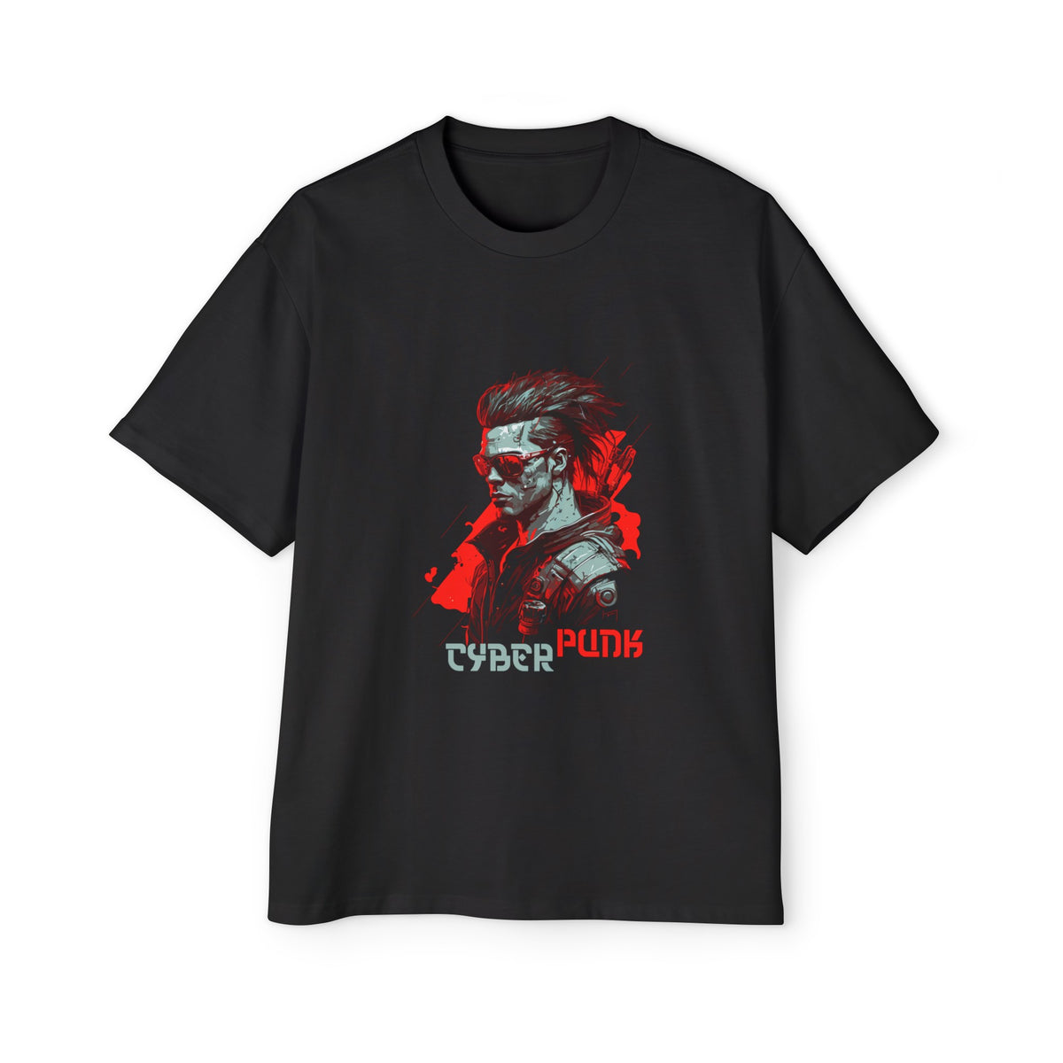 Cyberpunk Graphic Tee-INNBLAC Fashion Apparel