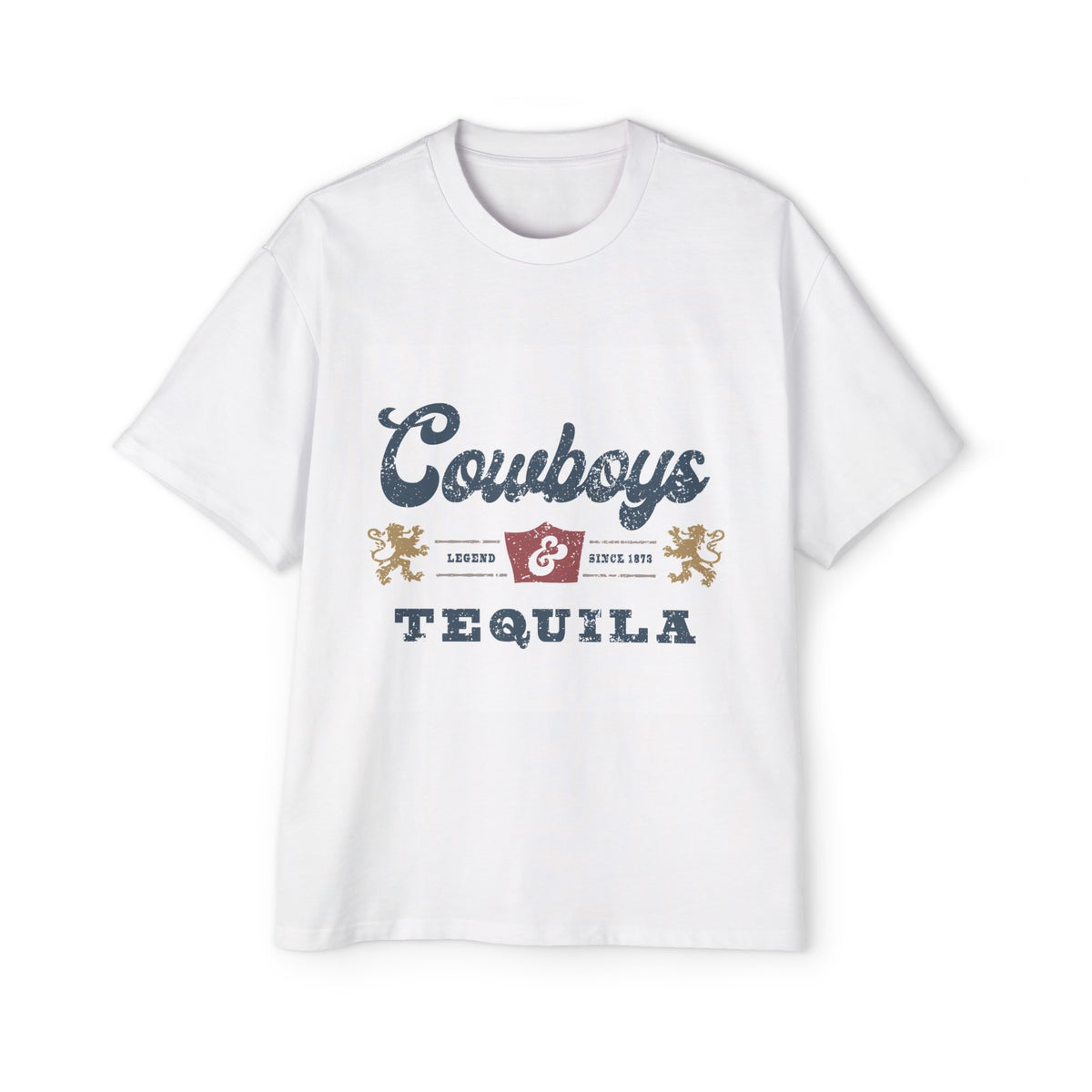 Cowboys And Tequila Graphic Tee-INNBLAC Fashion Apparel