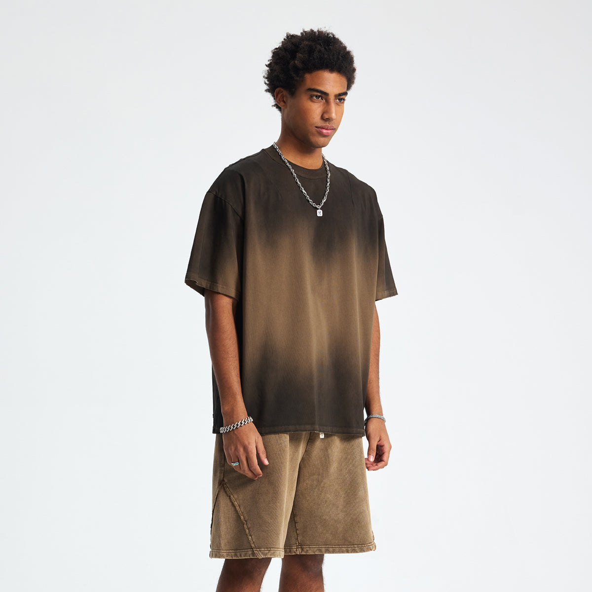 Vintage Washed Destructive T Shirt 7.5oz