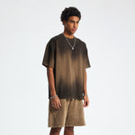 Vintage Washed Destructive T Shirt 7.5oz