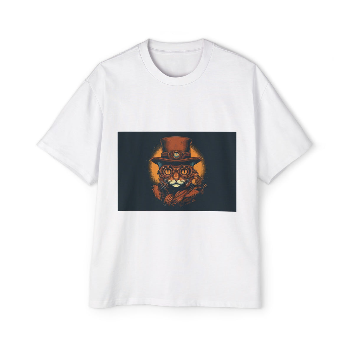 Steampunk Dog Vintage Graphic Tee-INNBLAC Fashion Apparel