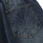 Bermudas con cintura elástica y cremallera decorativa