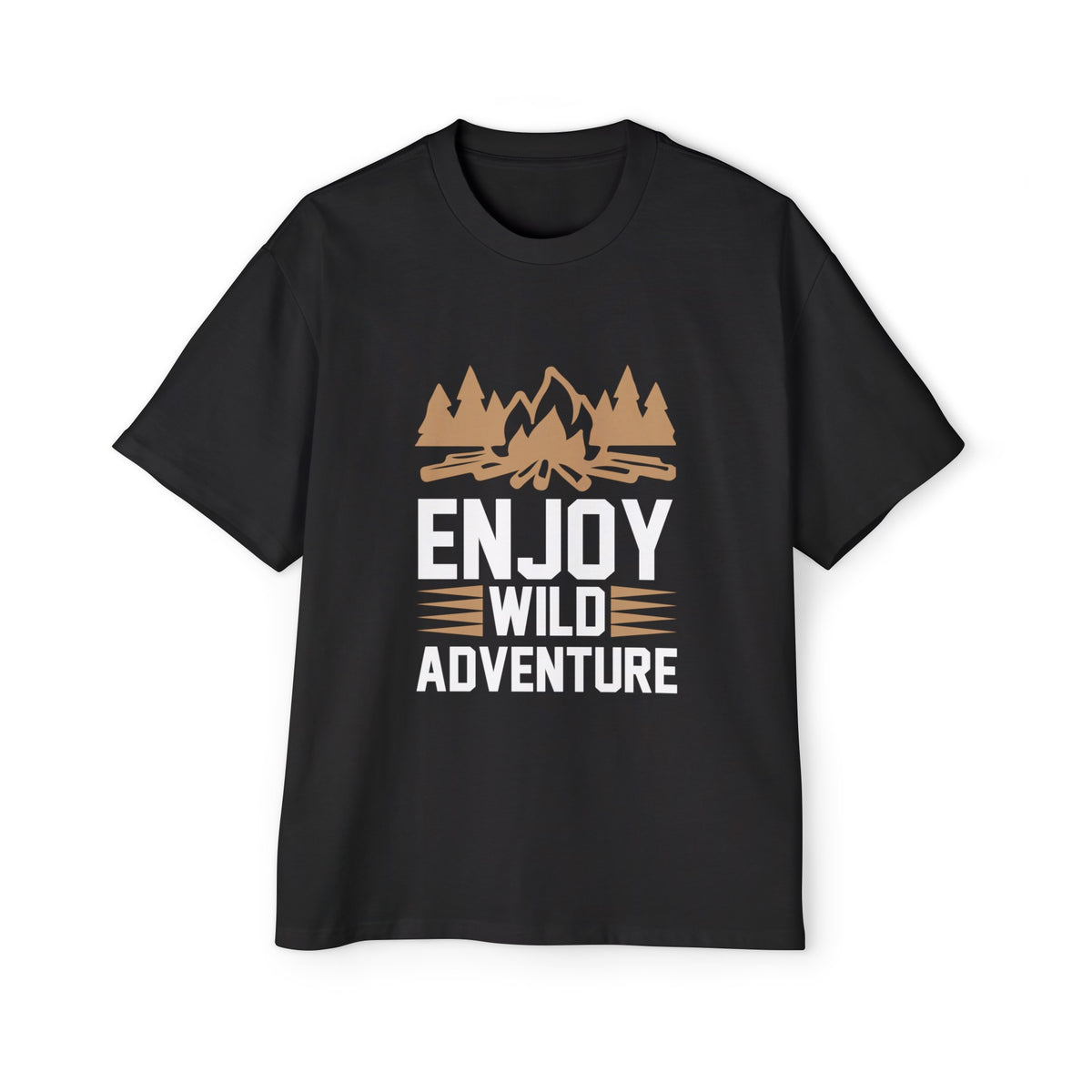 Enjoy Wild Adventure Graphic Tee-INNBLAC Fashion Apparel