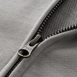 Distressed Paint Splatter Zippered Hoodie