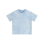 Washed Faded Loose Fit Tee-INNBLAC Fashion Apparel