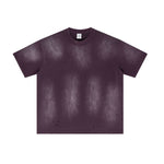 Acid Washed Distressed Reverse Tee 8oz