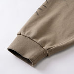 Tiger Stripes Gradient Color Zip Up Hoodie