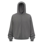 Fleece Lined Full Zip Front Hoodie