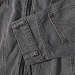 Deconstructed Denim Bomber Jacket