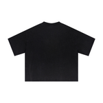 Reverse Fry Washed Vintage Casual Cotton Tee