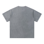 Men's Casual Washed V-Neck T-Shirt 270gsm
