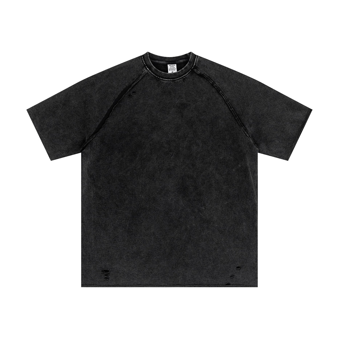 Heavyweight Raw Edge Destructive Tee 10oz