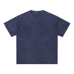 Men's Casual Washed V-Neck T-Shirt 270gsm