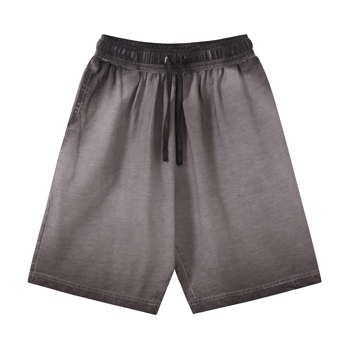 Washed Faded Cotton Short Pants