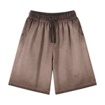 Washed Faded Cotton Short Pants