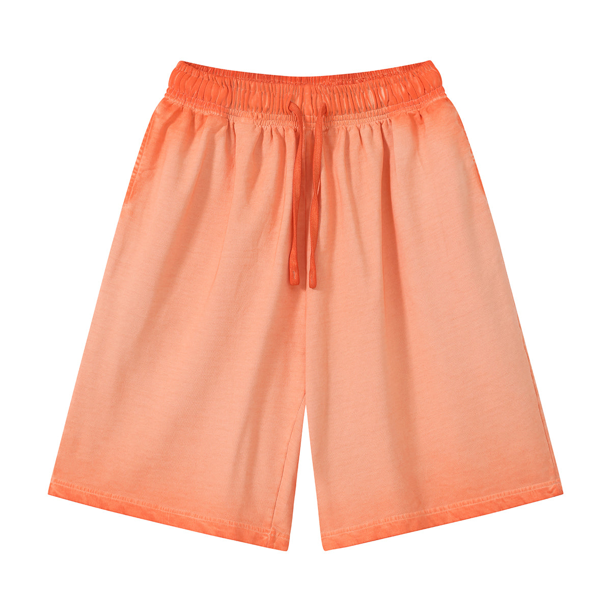 Washed Faded Cotton Short Pants