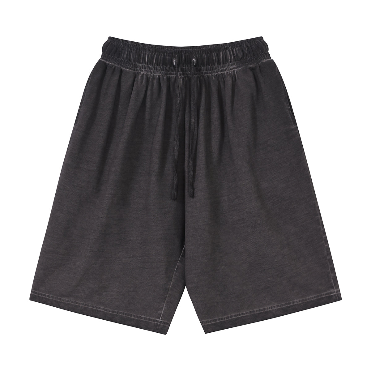 Washed Faded Cotton Short Pants