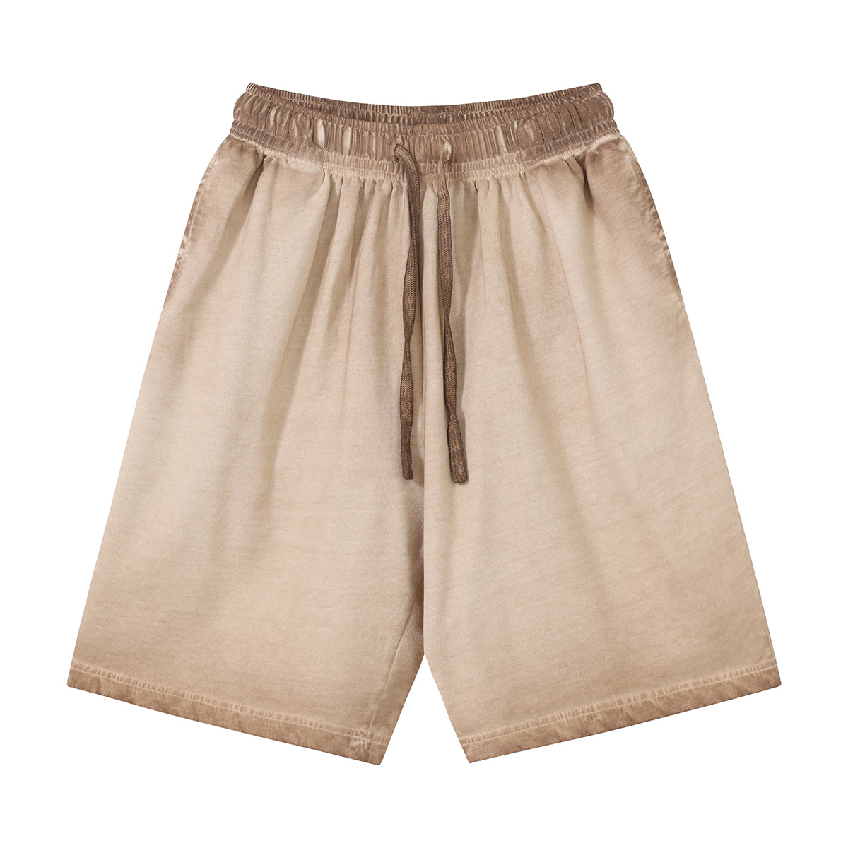 Washed Faded Cotton Short Pants