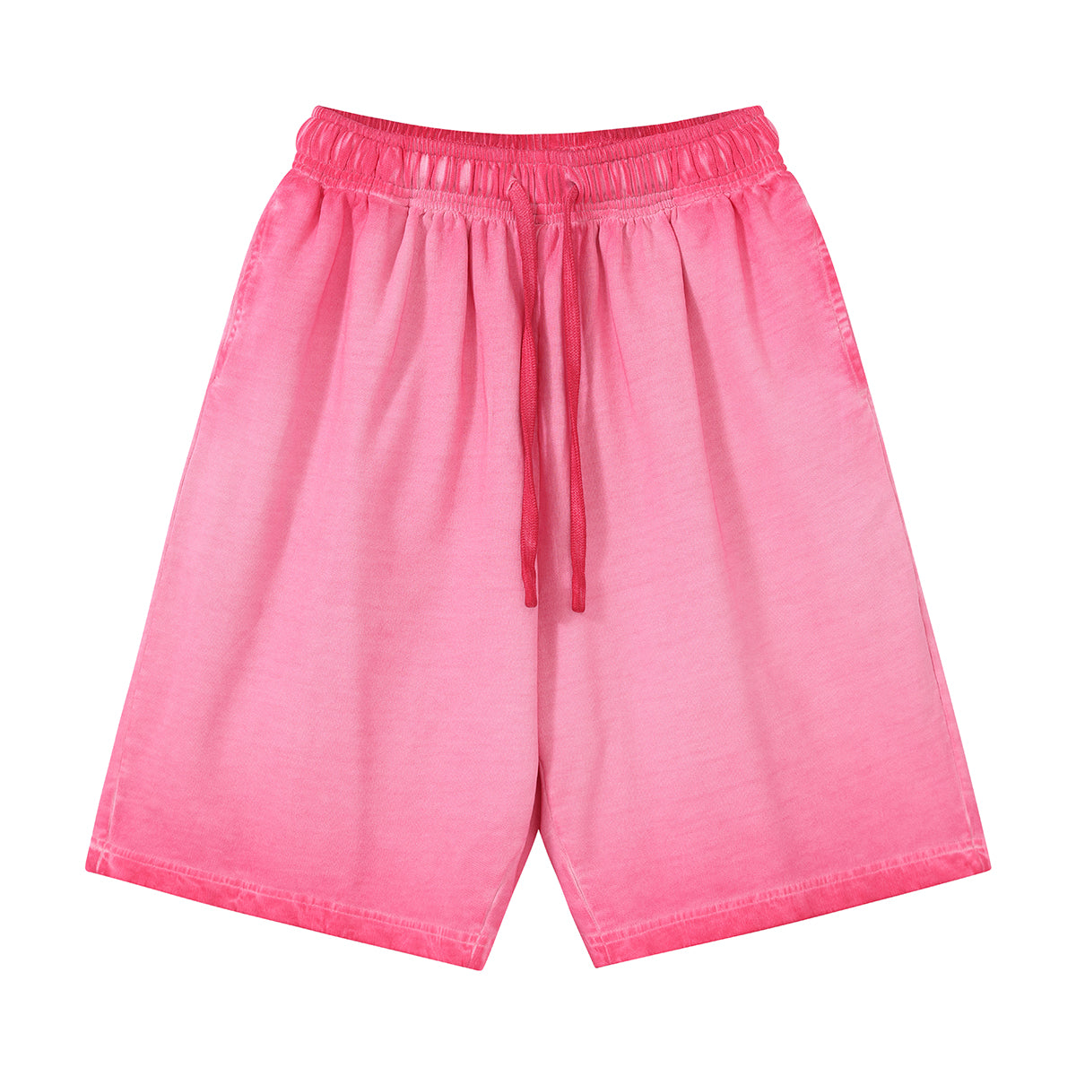 Washed Faded Cotton Short Pants