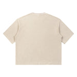 Snowflake Garment Dyed Waffle Knit Tee 340G