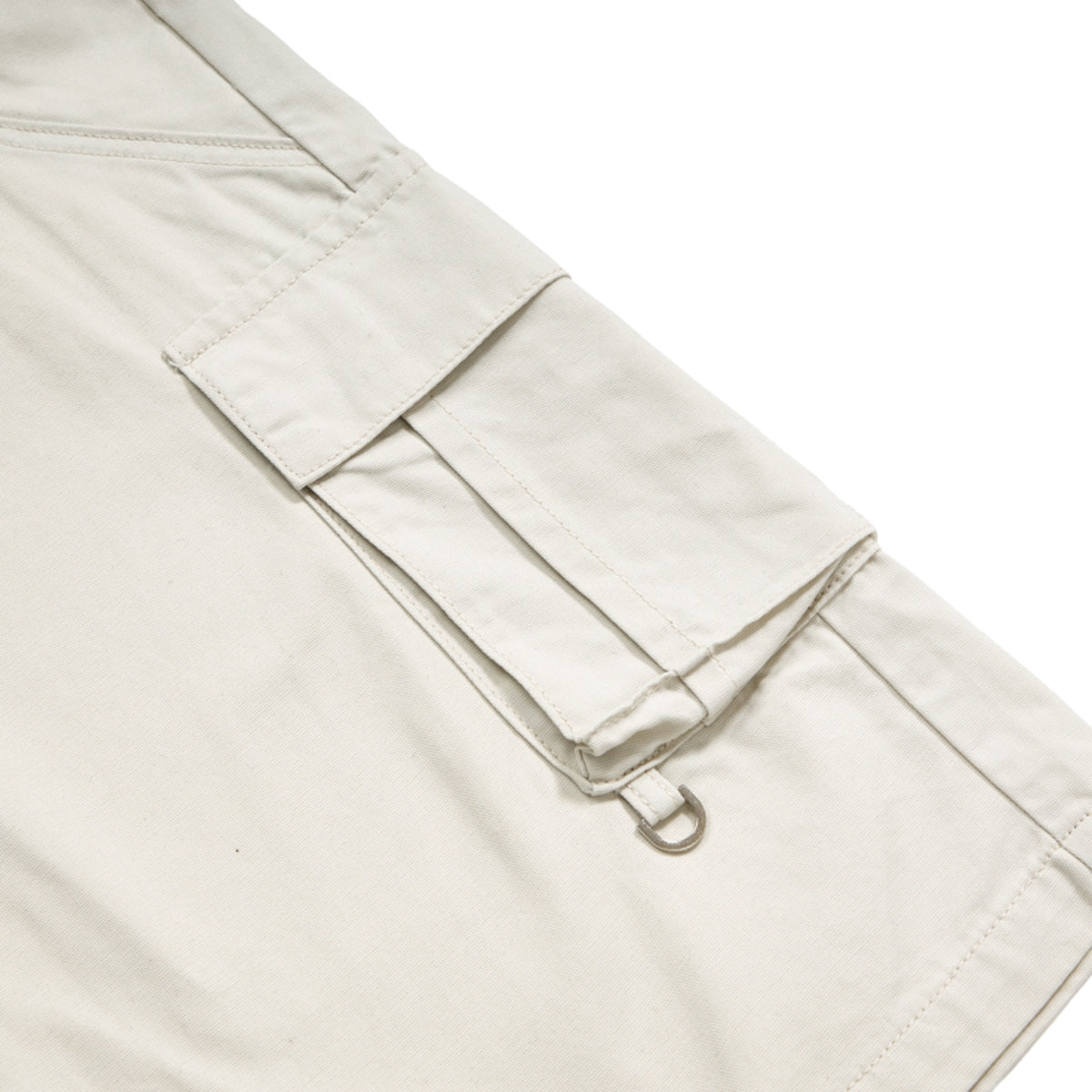 High-Waist Multi-Pocket Cargo Bermuda Shorts