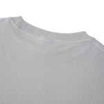Vintage Wash Relaxed Linen-Cotton Blend Short Sleeve T-Shirt