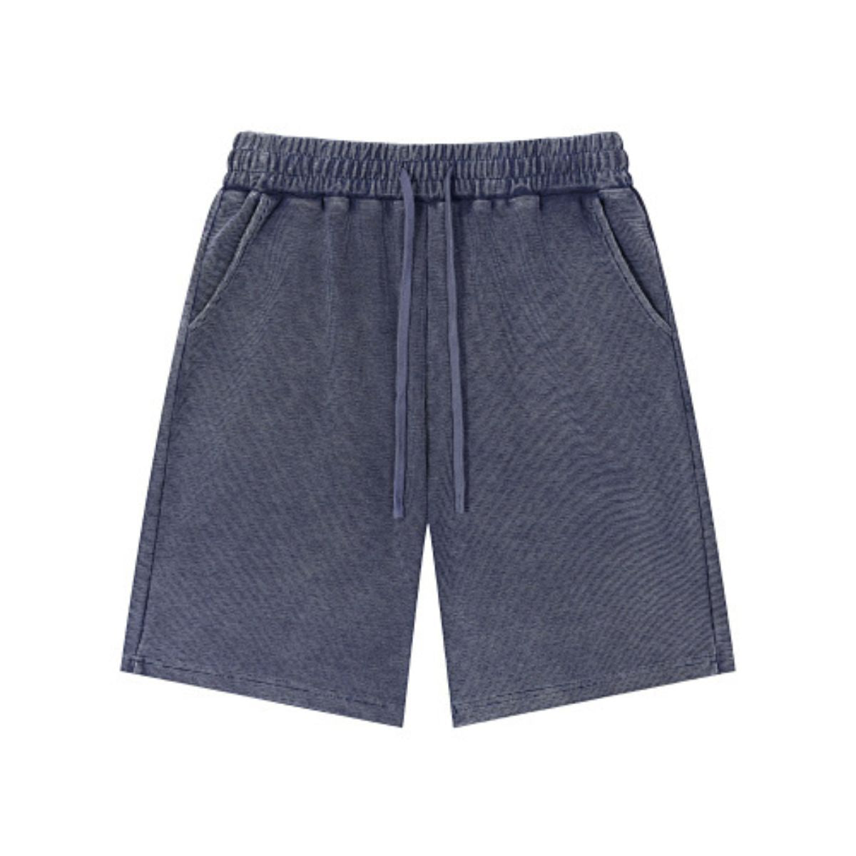 Bermudas con lavado vintage y salpicaduras de tinta