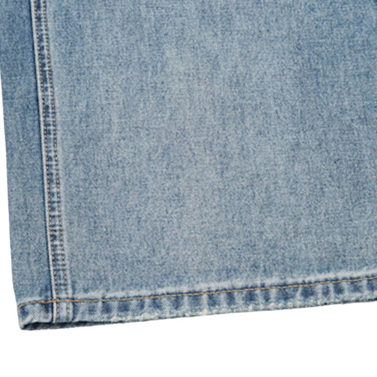 High Street Gradient Washed Whiskered Wide Leg Denim Jeans