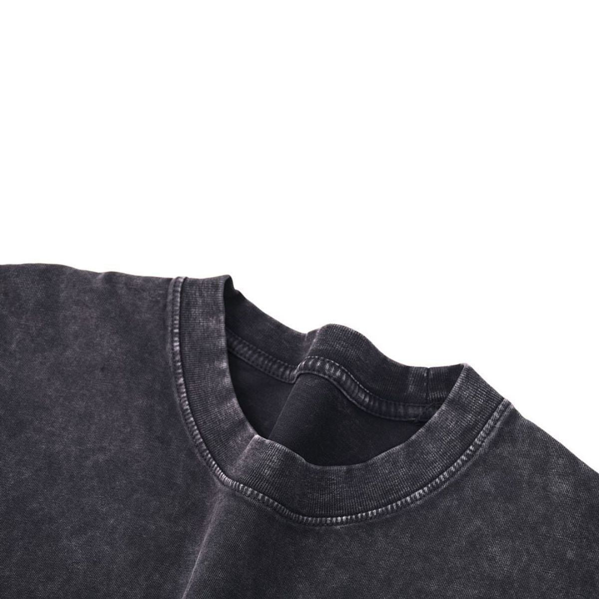 Washed Faded Baggy Cotton Tee 7.5oz