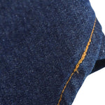 Vestido midi vaquero sin mangas con botones y aberturas en la parte delantera