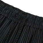 Vintage Striped Wide Leg Suit Trousers
