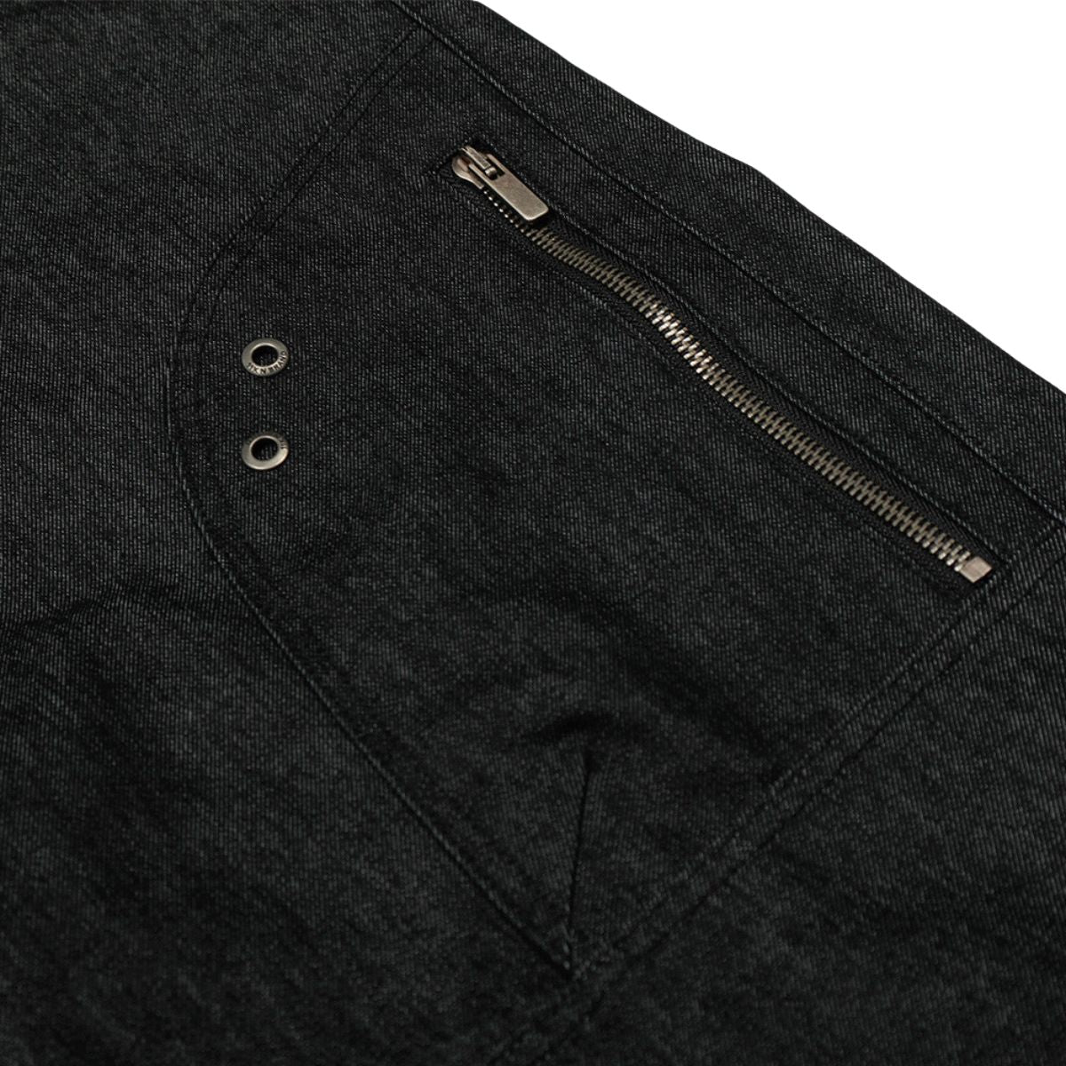 Men's Vibe Denim Workwear Wide-Leg Pants with Zipper Pockets