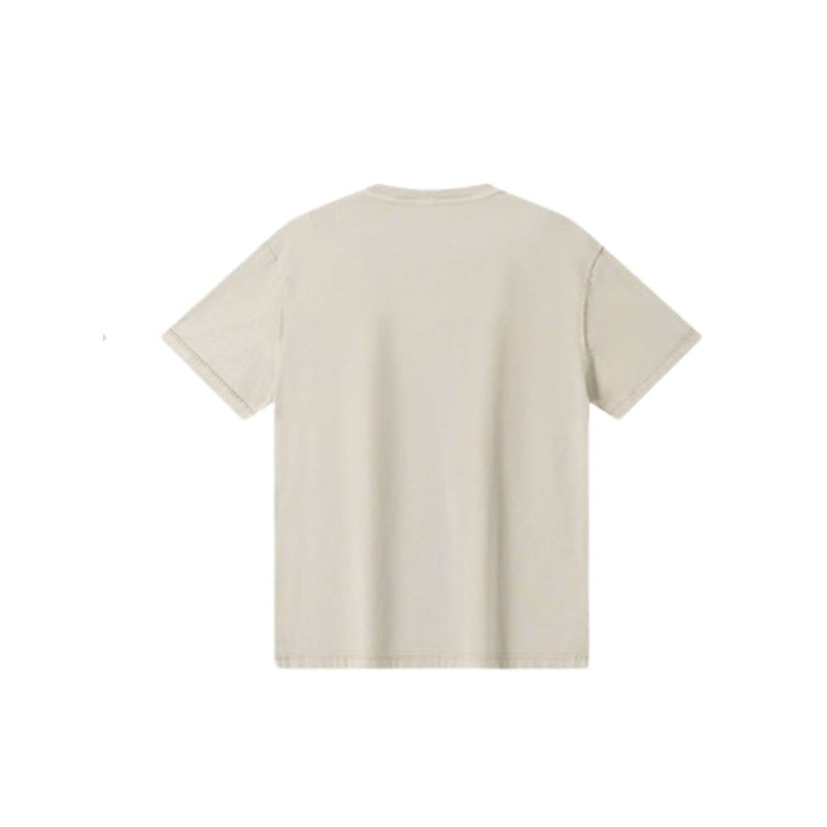 Camiseta destructiva de peso pesado con borde crudo de 10 oz