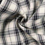 American Vintage Checkered Wide Leg Relaxed Pants