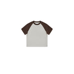 Children's Contrast Raglan Sleeve Tee-INNBLAC Fashion Apparel