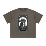 Mystery Skeleton Tarot Card Graphic Tee-INNBLAC Fashion Apparel