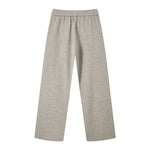 Quiet Luxury Old Money Seam‑Detail Loose Straight‑Leg Casual Pants